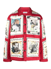 Bode Storytime Quilt Jacket