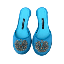 Sneshana Nekh Blue Mules