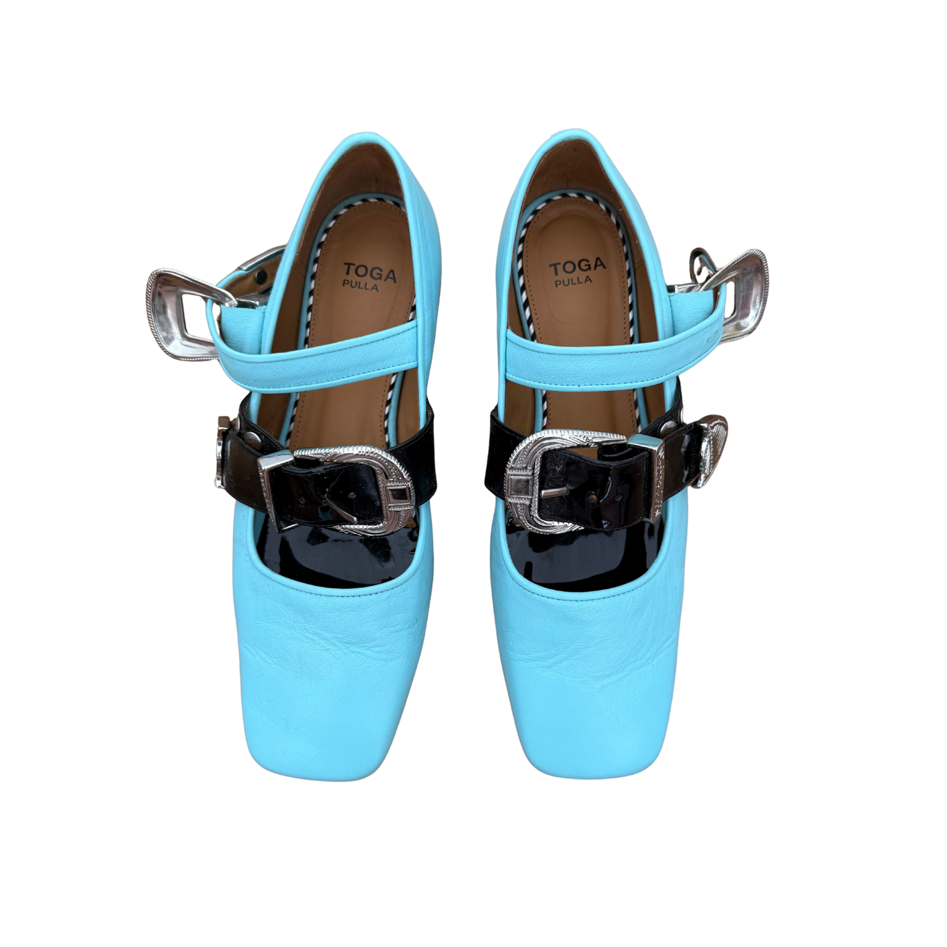 Toga Pulla buckle-detail ballet flats