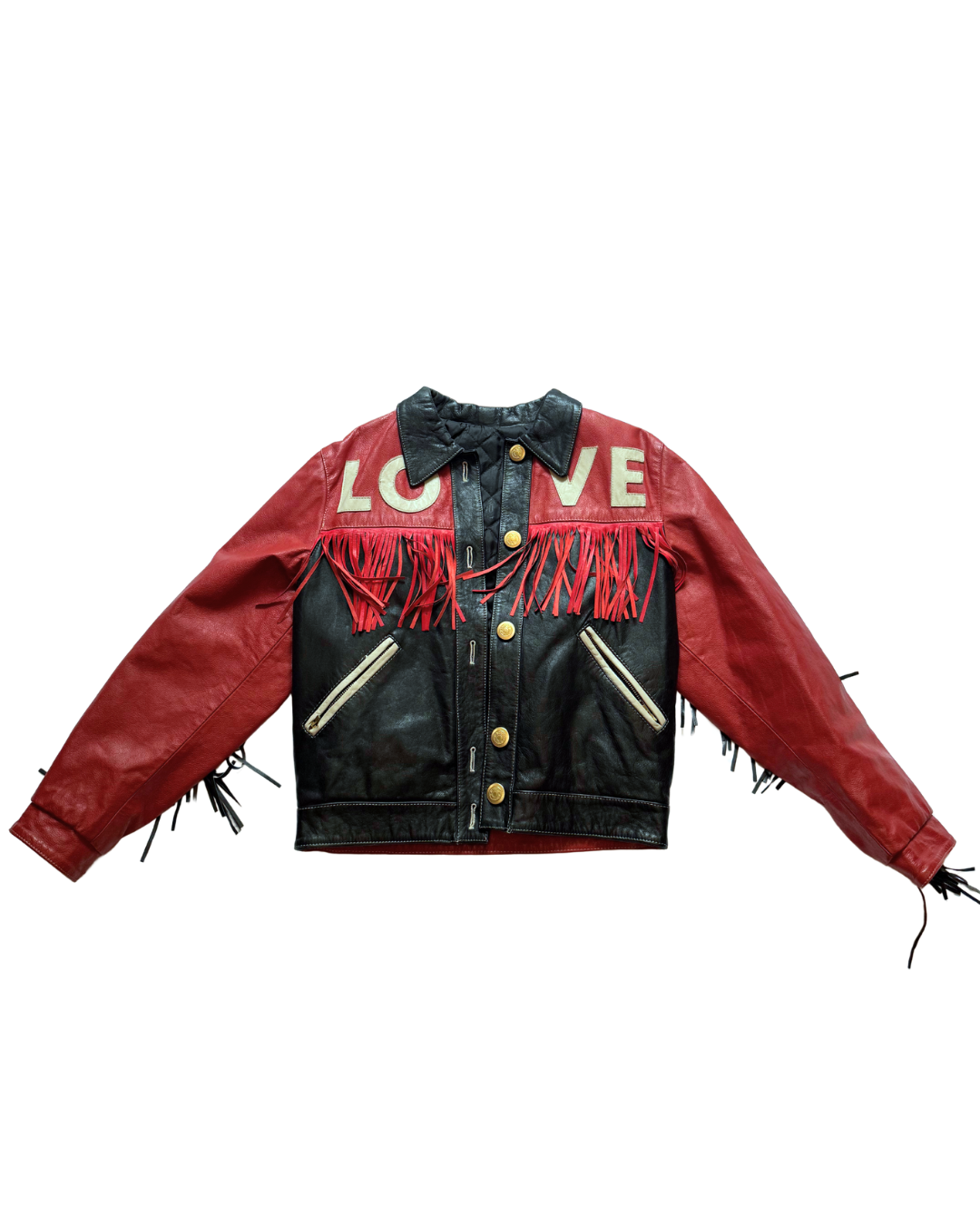 LOVE moto leather jacket