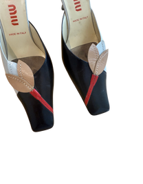 90s Miu Miu Mule Heels