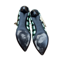 Vintage Miu Miu Woven Mary Jane Pumps