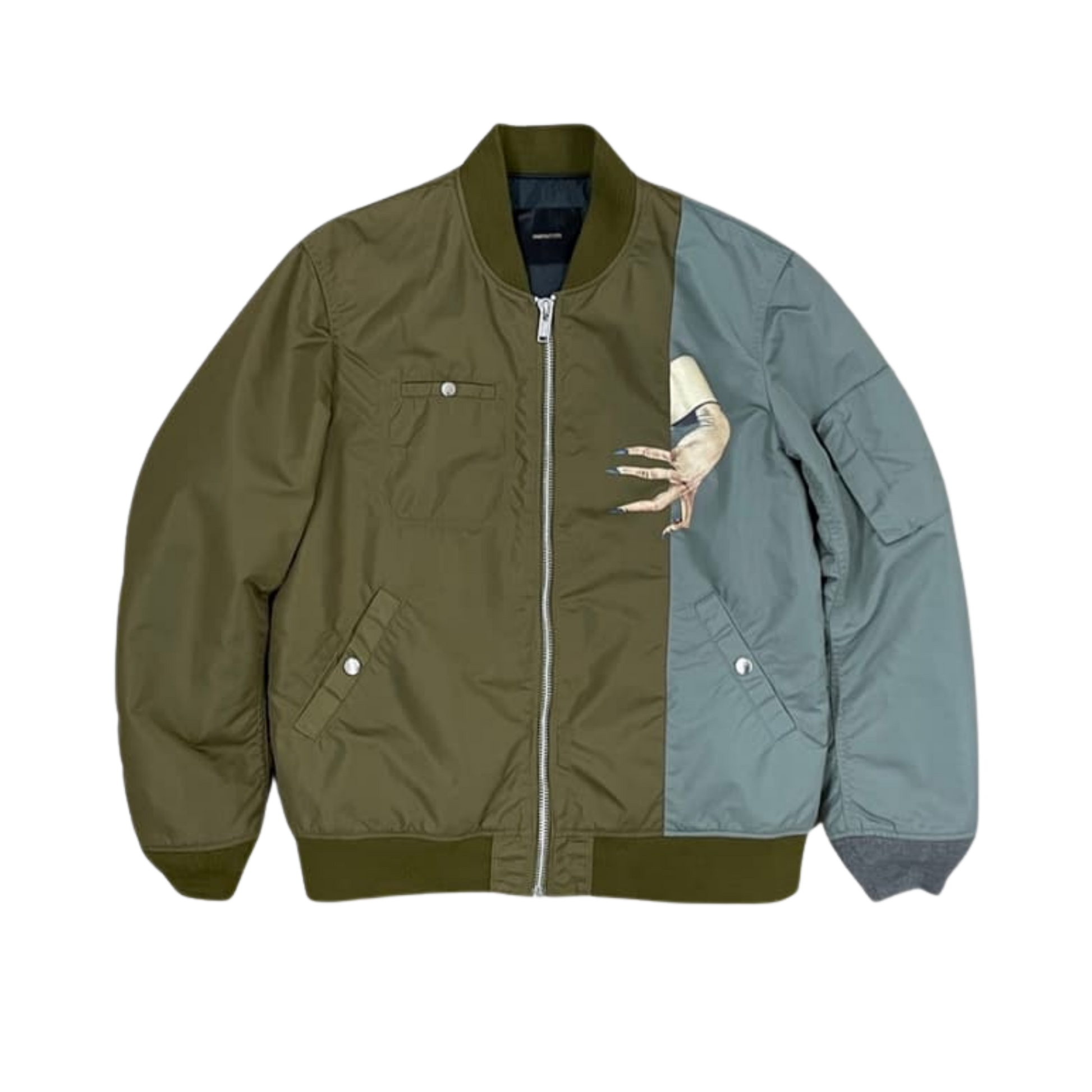 Undercover Hand Printed Bomber Jacket