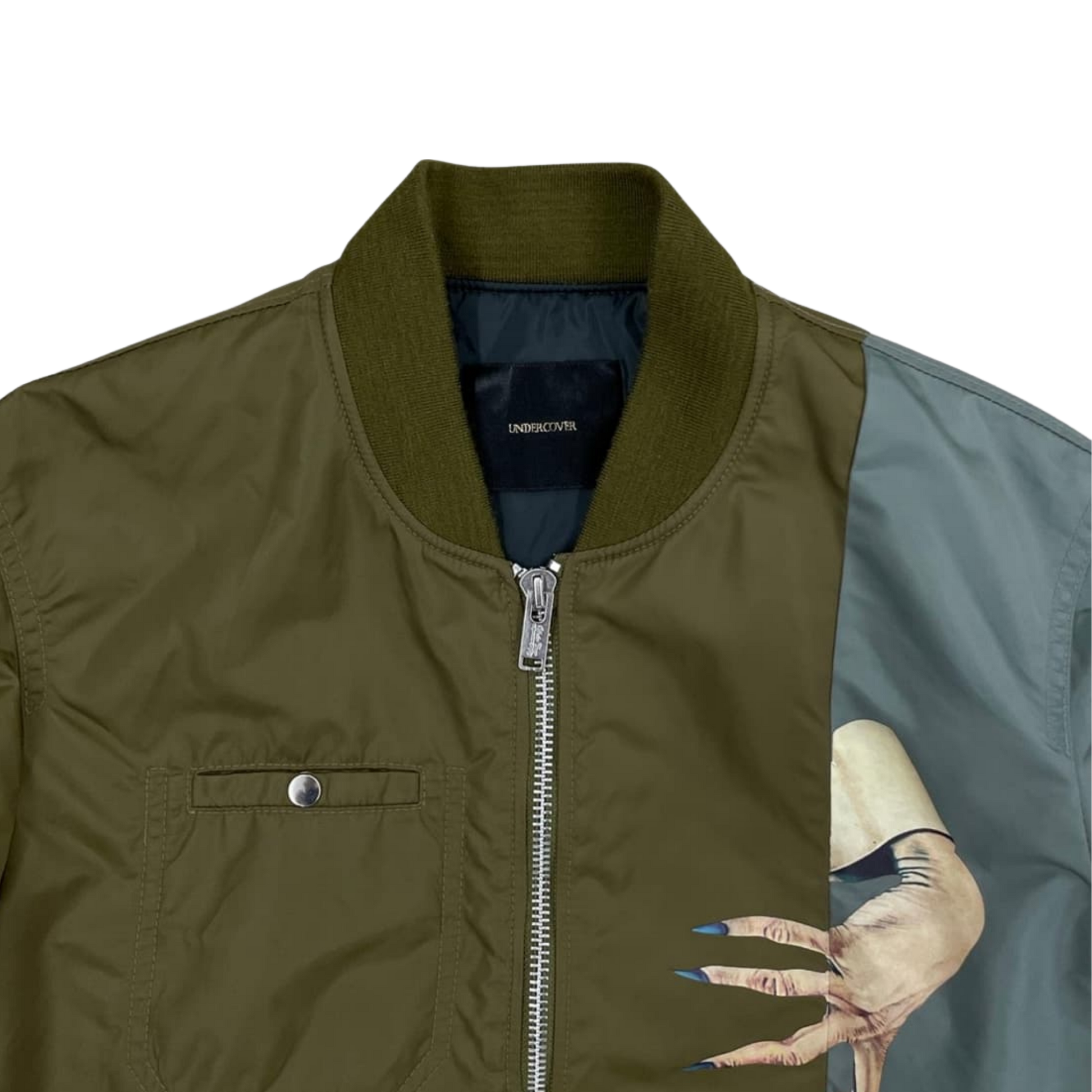 Undercover Hand Printed Bomber Jacket