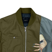 Undercover Hand Printed Bomber Jacket