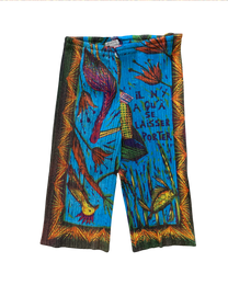 Pleats Please Forest Traveller Shorts
