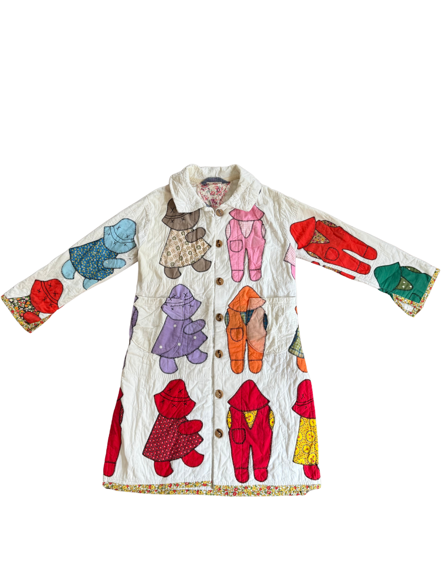 Sunbonnet Sue Patchwork Coat