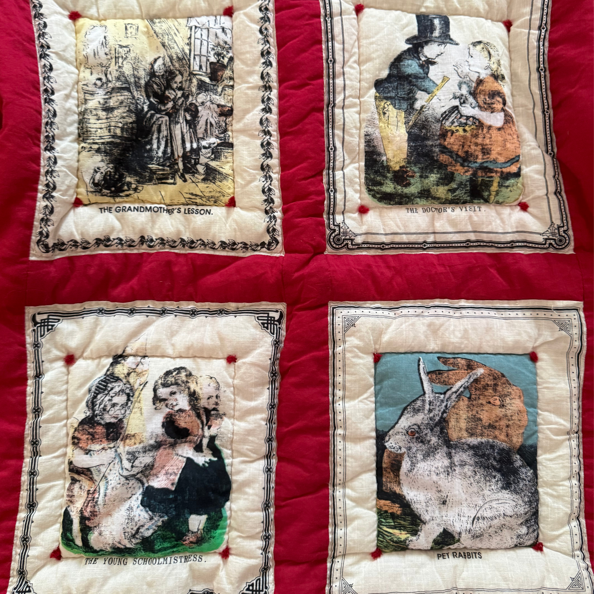 Bode Storytime Quilt Jacket