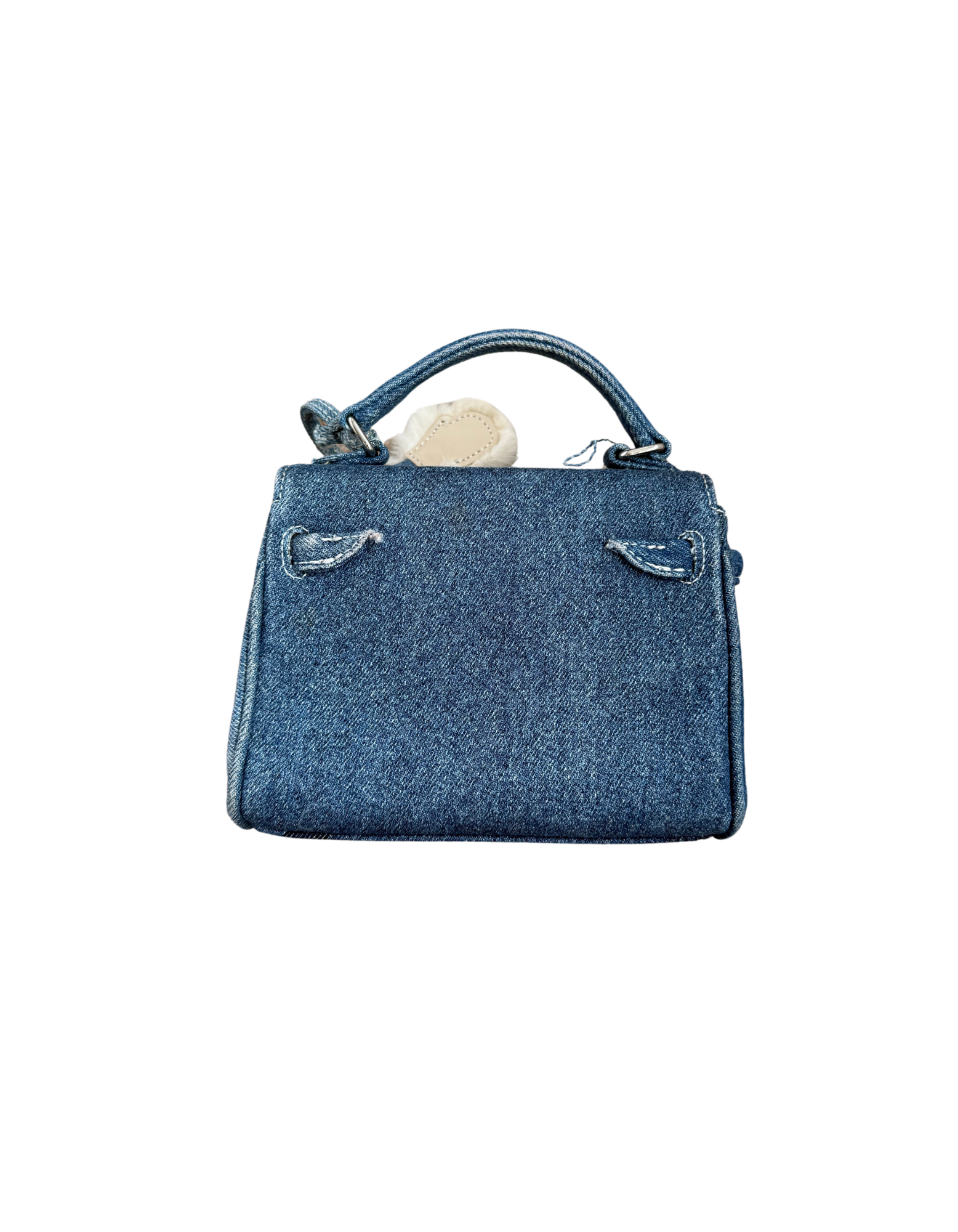 READYMADE Mink-Trimmed Mini Monster Bag
